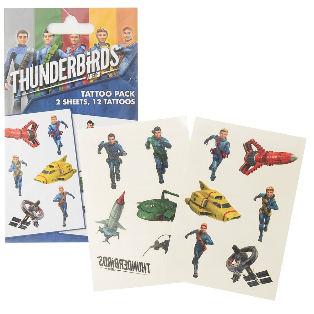 THUNDERBIRDS ARE GO サンダーバード - Mix Tattoo Pack / タトゥーシール - PGS